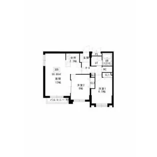 ノヴァ桑園【3階】の間取り