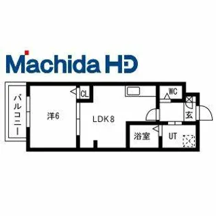 ジーイーセットノース【4階】の間取り