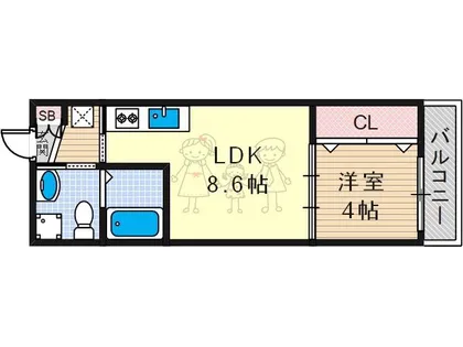 FmaisonFINO【2階】の間取り