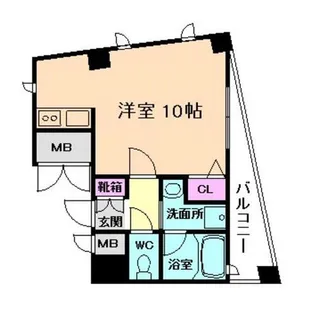 Shinkou House Hotarugaike【201号室】の間取り