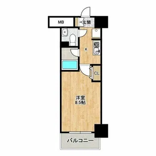 ロジェ今福鶴見【0204号室】の間取り
