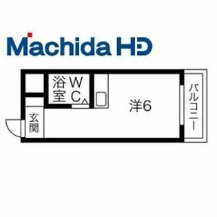 朝日プラザ堺東【801号室】の間取り