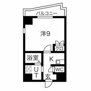 アイン橘【405号室】の間取り