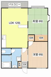 アネックスモリヤマC【1階】の間取り