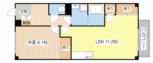 Pino【203号室】の間取り