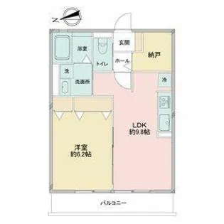 GRANDIR【1階】の間取り