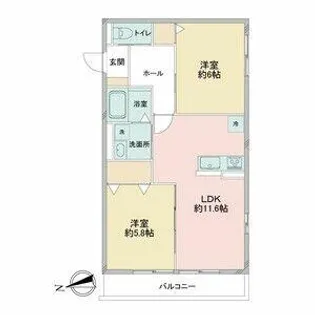 GRANDIR【2階】の間取り