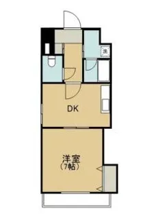レインボーコートパート3【10階】の間取り