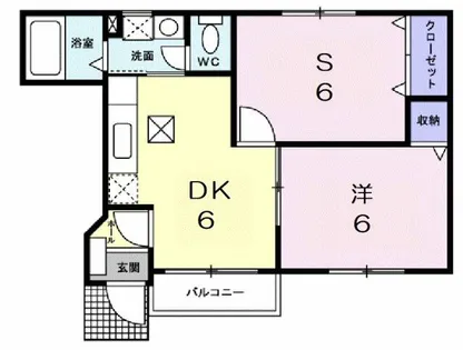 ラ・ミティエ【103号室】の間取り