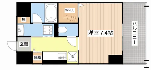 Pronity Hill【8階】の間取り