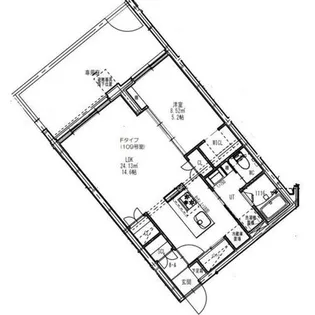 R-fino N17【1階】の間取り