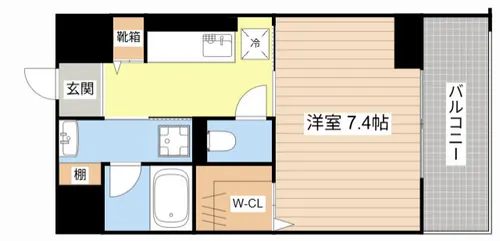 Pronity Hill【9階】の間取り