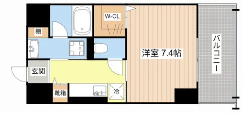 Pronity Hill【8階】の間取り