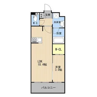 グランフォーレ西新ヒルズ【1階】の間取り