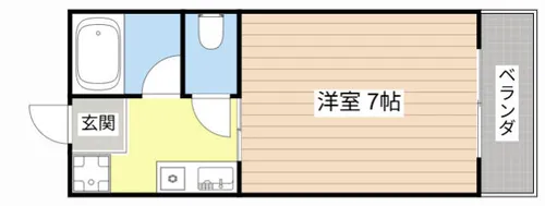 シャトーレ司【3C号室】の間取り
