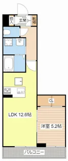 ノルウェジアンウッド室町【0103号室】の間取り