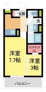 ドマーニ・マエガワ【2階】の間取り