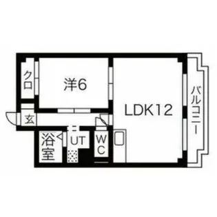 エーリ夕陽丘【2階】の間取り