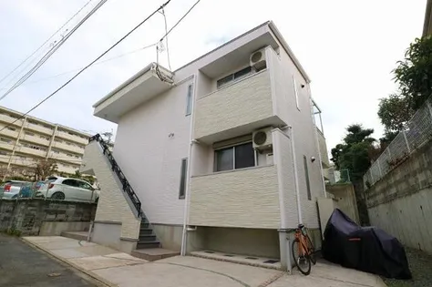 福岡県福岡市中央区輝国2丁目【アパート】の外観