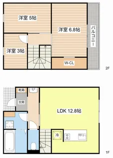 レガート【1号室】の間取り