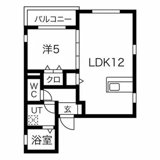DEVELD中郷【301号室】の間取り