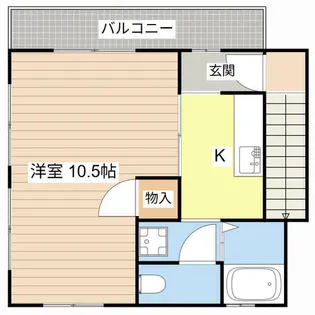 コーポMT 妙法寺町【B-2号室】の間取り