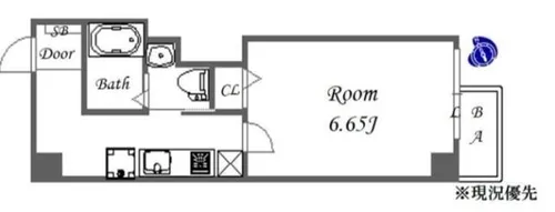 FDS Uemachidai【3階】の間取り