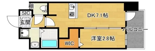 エステムコート新大阪ⅩⅥパルス【5階】の間取り