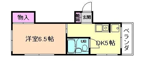 STEADY箕面【2階】の間取り
