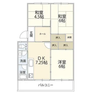 パビリオンゆたか(0005843)【5階】の間取り