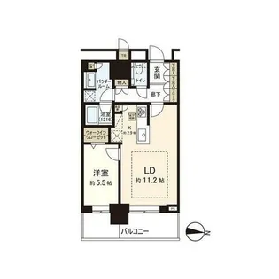 ONE札幌ステーションタワー【19階】の間取り