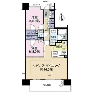 ディモア阿倍野昭和町(0005837)【10階】の間取り