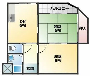 Y’s COURT【2階】の間取り