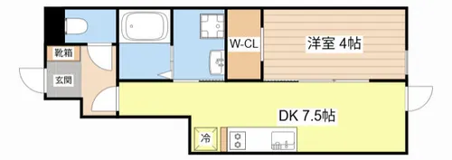 レガート【5号室】の間取り