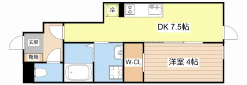 レガート【2号室】の間取り