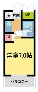 スラン76【2階】の間取り