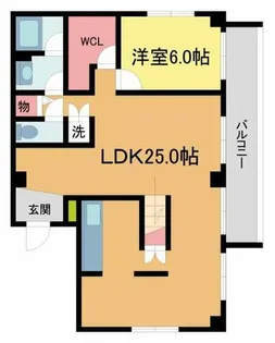 アメイズライフ宝塚【301号室】の間取り