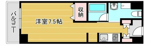 マインズ・コム高槻天神【3階】の間取り