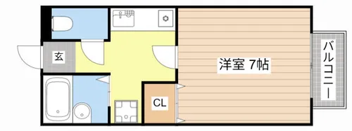 ウエストヴィレッジⅡ【101号室】の間取り