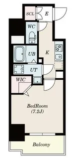 La Douceur谷町【13階】の間取り