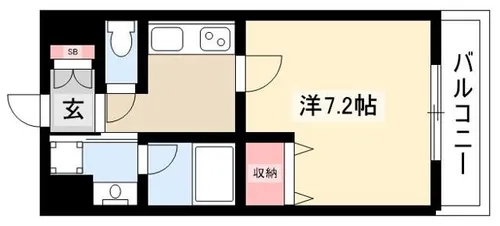 アーデン上社【2階】の間取り