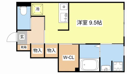 FORMA MAISON【102号室】の間取り