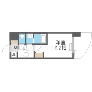 Alivis放出【11階】の間取り