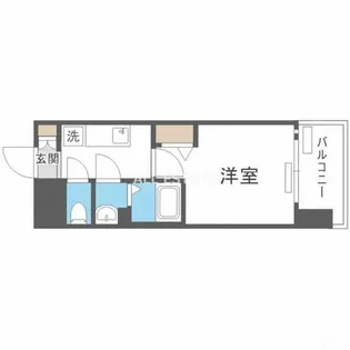 ララプレイス玉造パルク【5階】の間取り