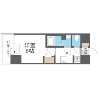 ファステート大阪上本町ソーレ【3階】の間取り