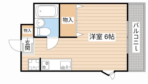 グッドリバーマンションⅠ【3-C号室】の間取り