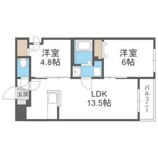 IL LEONE【1階】の間取り