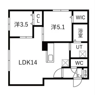 Estalion Soen【4階】の間取り