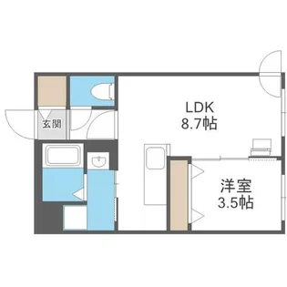 Estalion Soen【4階】の間取り