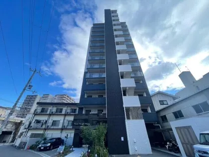 プレサンス上町台筆ケ崎町NORTH【13階】の外観